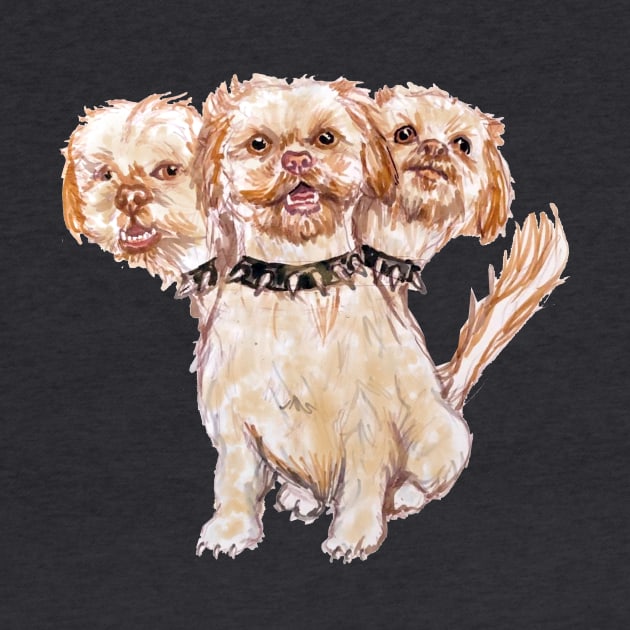 Cerberus the Shih Tzu of "Aphrodite's Love Myths" by Aphrodite's Love Shoppe